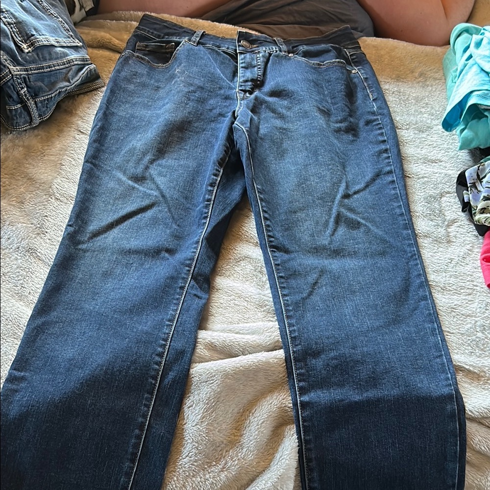 Tribal Blue Jeans